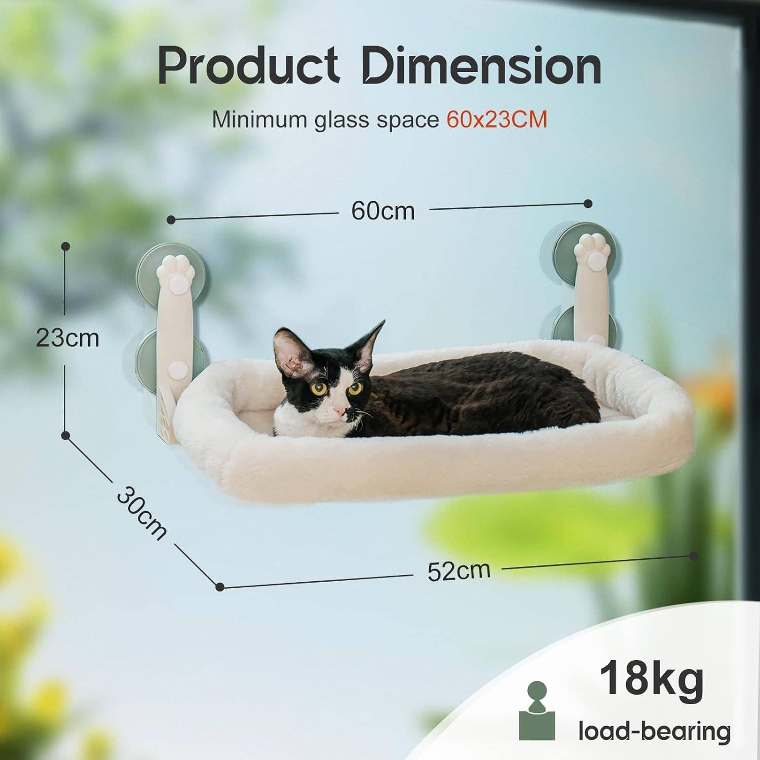 Robud & Mewoofun Official Store - Wholesale Pet Bed - Cat/Dog - Foldable Cat Window Hammock Bed with Reversible Bed Indoor3