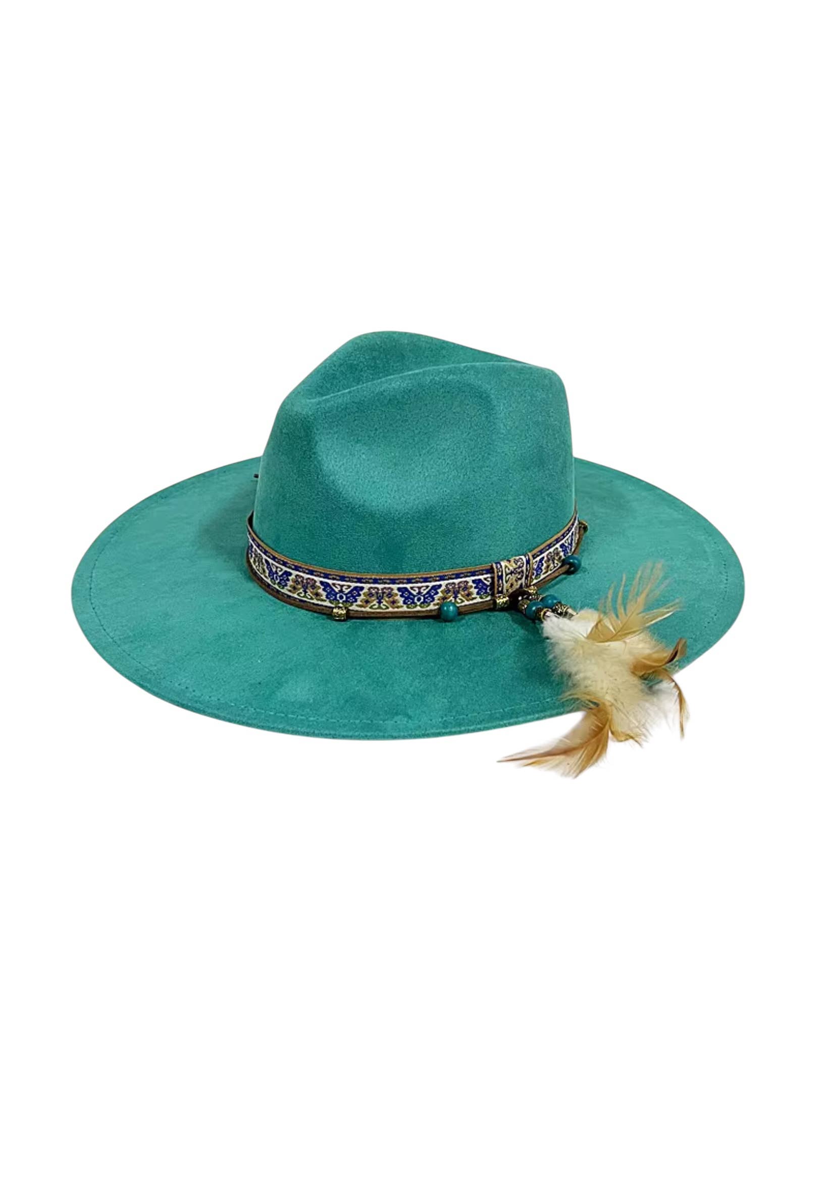 Wild Indigo - Wholesale Fedora - Women's - Sundance Western Boho Hat Cowboy0