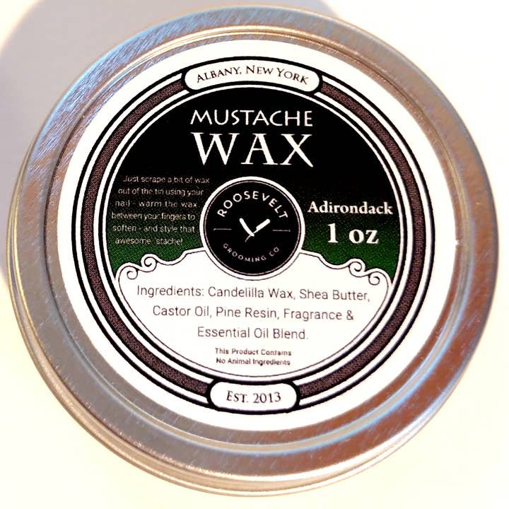 Mustache Wax - Strong Hold for wholesale by Roosevelt Grooming Company