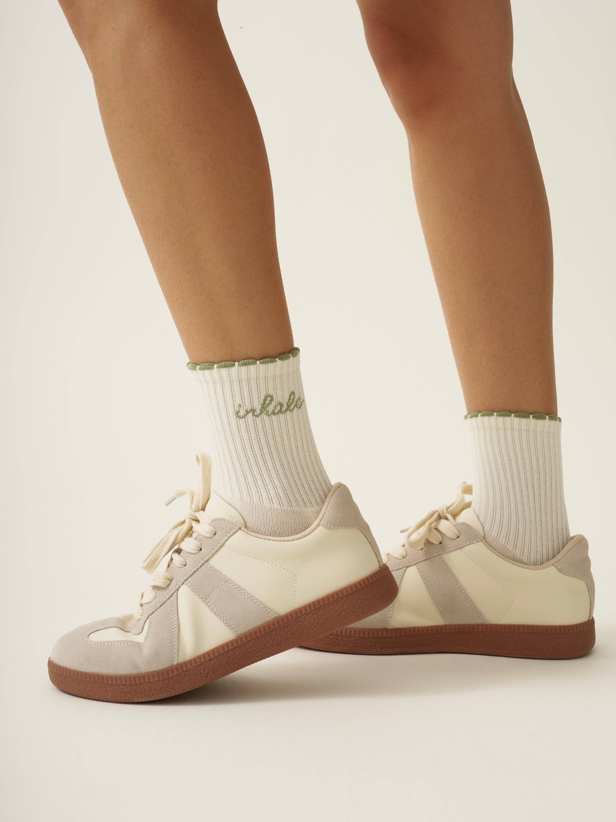 Effortless Club – Meias - Mulher por atacado – 🧘🏼‍♀️ Meias de Aderência Inhale Exhale, Meias de Pilates3