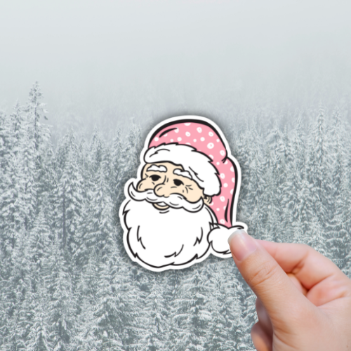 Forest Crafts – wholesale Sticker – Pink Christmas Sticker Bundle, Christmas Stickers, Xmas1