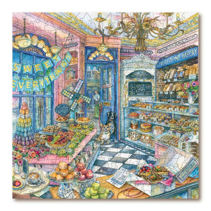 Cobblestone Bakery for wholesale by Victory Wooden Puzzles