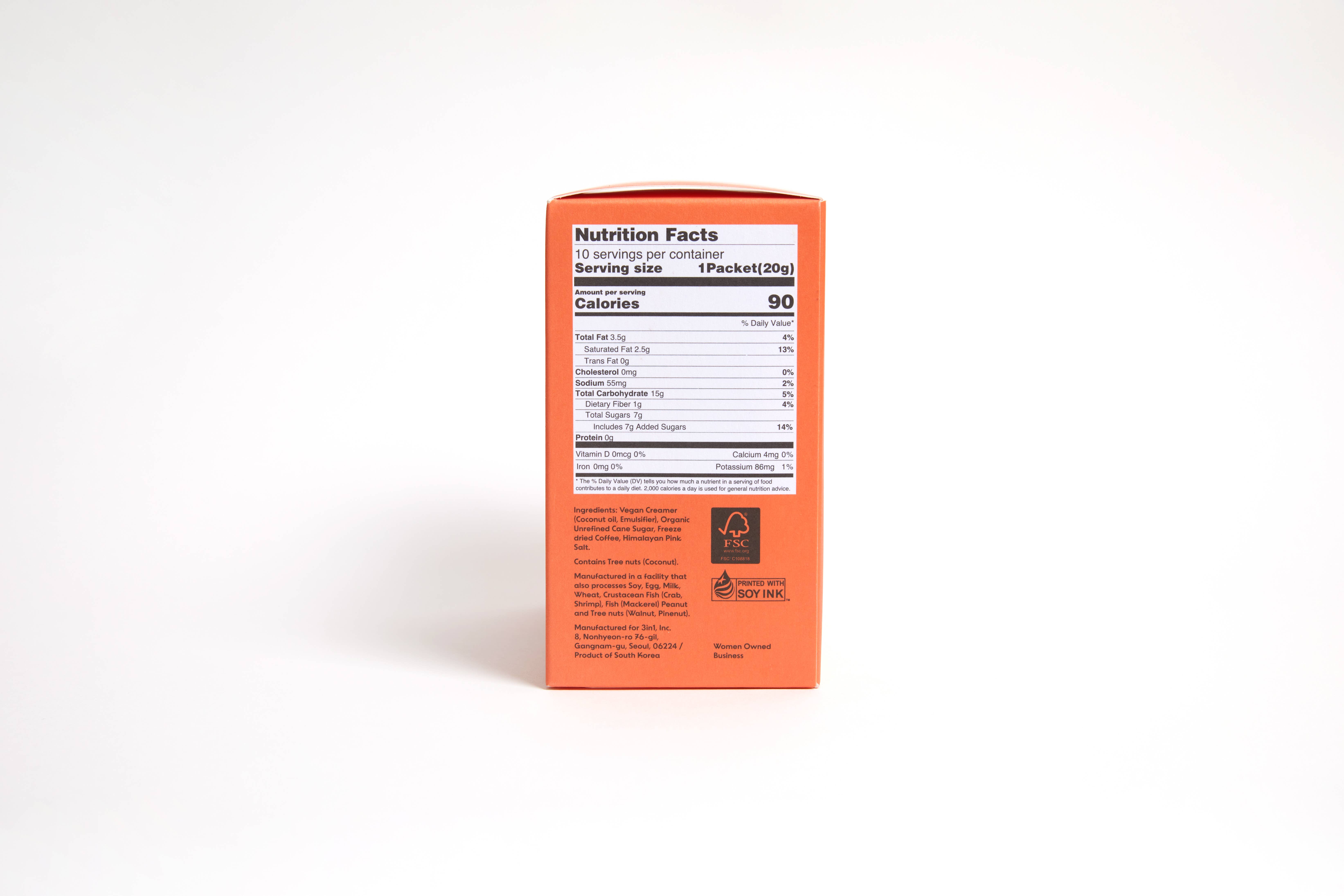 KimlyParc - Wholesale Instant Coffee/Espresso - Original Korean Latte (Vegan) - premium instant vegan latte 1