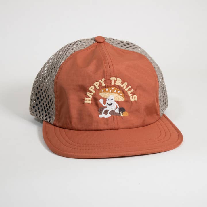 Crewel and Unusual - Wholesale Baseball Cap - Unisex - Happy Trails Meshback Hat2