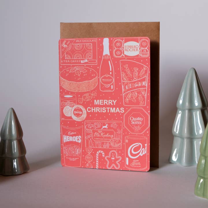 Sophie Carroll-Hunt - Wholesale Christmas Card - Food & Drink Christmas Cards3