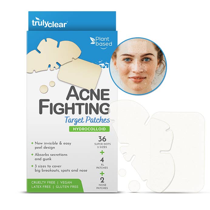 Hydrokolloid-målrettede plastre — Næse, zoner og pletter (42 stk.) for engroshandel hos Truly Clear