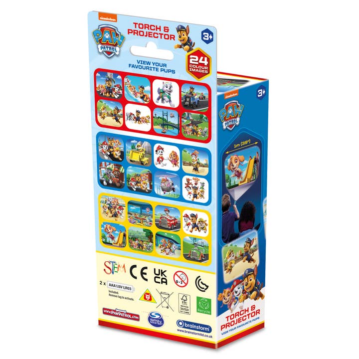 Brainstorm - Wholesale Classic Toy - Kids - Paw Patrol Torch And Projector