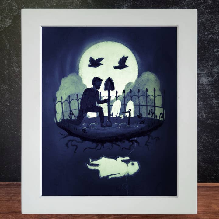 8x10 Print: The Ringing Bell for wholesale by Holly L'Oiseau