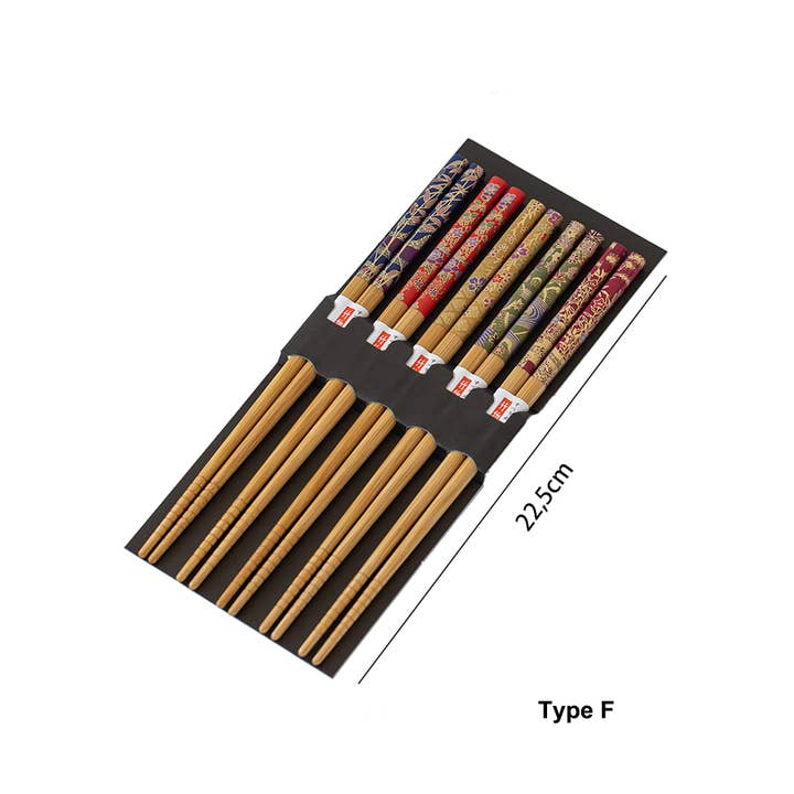 MinoCraft - Wholesale Assorted cutlery set - Natural wood chopsticks5