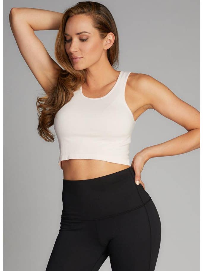 C'est Moi Clothing Co - Wholesale Tank Top - Women's - Bamboo Crop Tank Top- CEBT110512