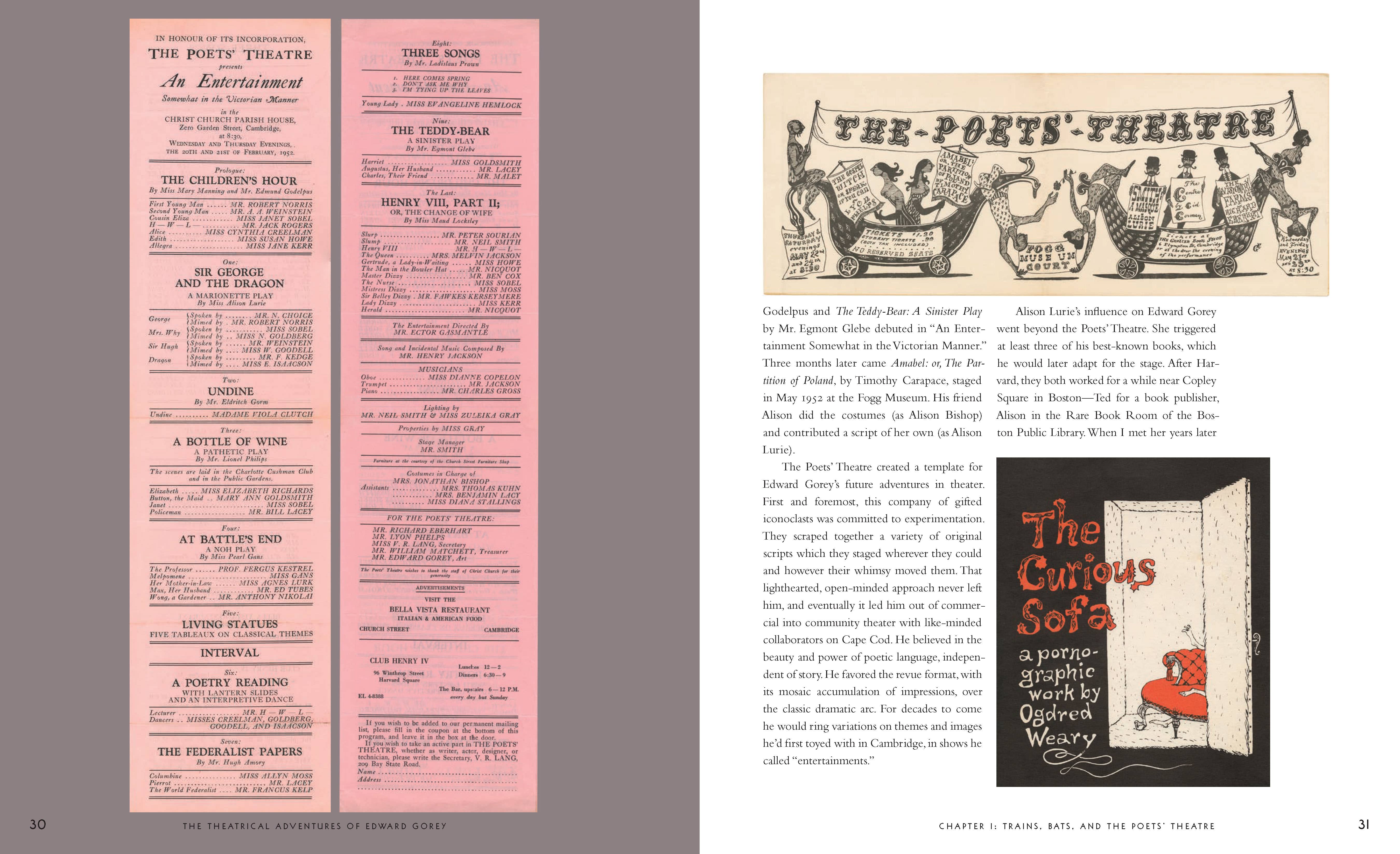 Chronicle Books - Wholesale Arts & Entertainment - Theatrical Adventures of Edward Gorey10