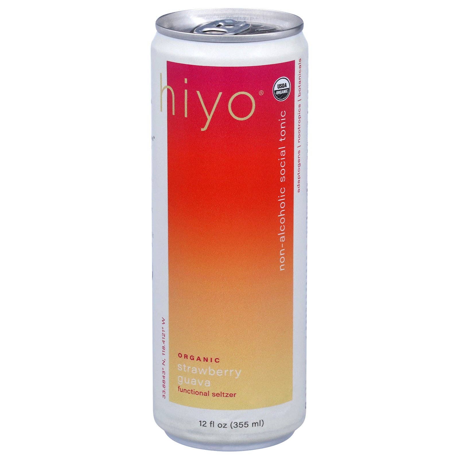 Everyday Supply Co - Wholesale Sparkling Water - Hiyo - Seltzer Og2 Straw Guava - Cs Of 12-12 Fz0