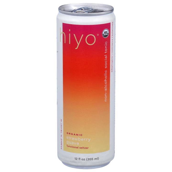 Everyday Supply Co - Wholesale Sparkling Water - Hiyo - Seltzer Og2 Straw Guava - Cs Of 12-12 Fz