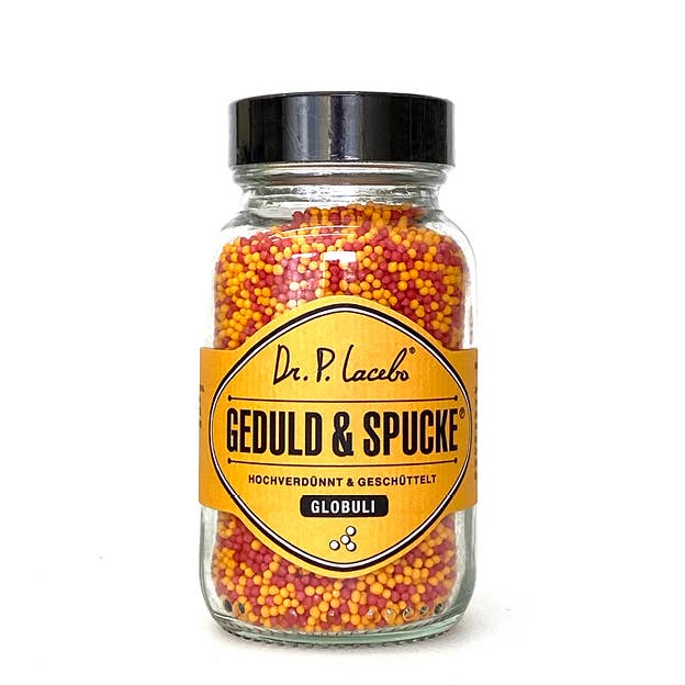 Dr. P. Lacebo - Wholesale Oral Supplement/Vitamin - “Patience & Spit” globules0