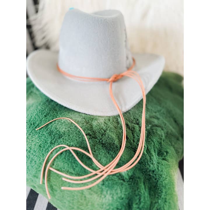 Wild Indigo - Wholesale Hat Accessory - Women's - Wood & Jade Hat Band | Hat Accessory| Hat Band Replacement3