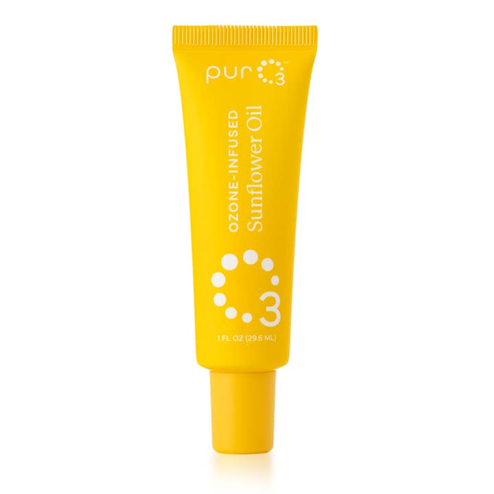 Tube d'huile de tournesol ozonée PurO3 pour la vente par PurO3