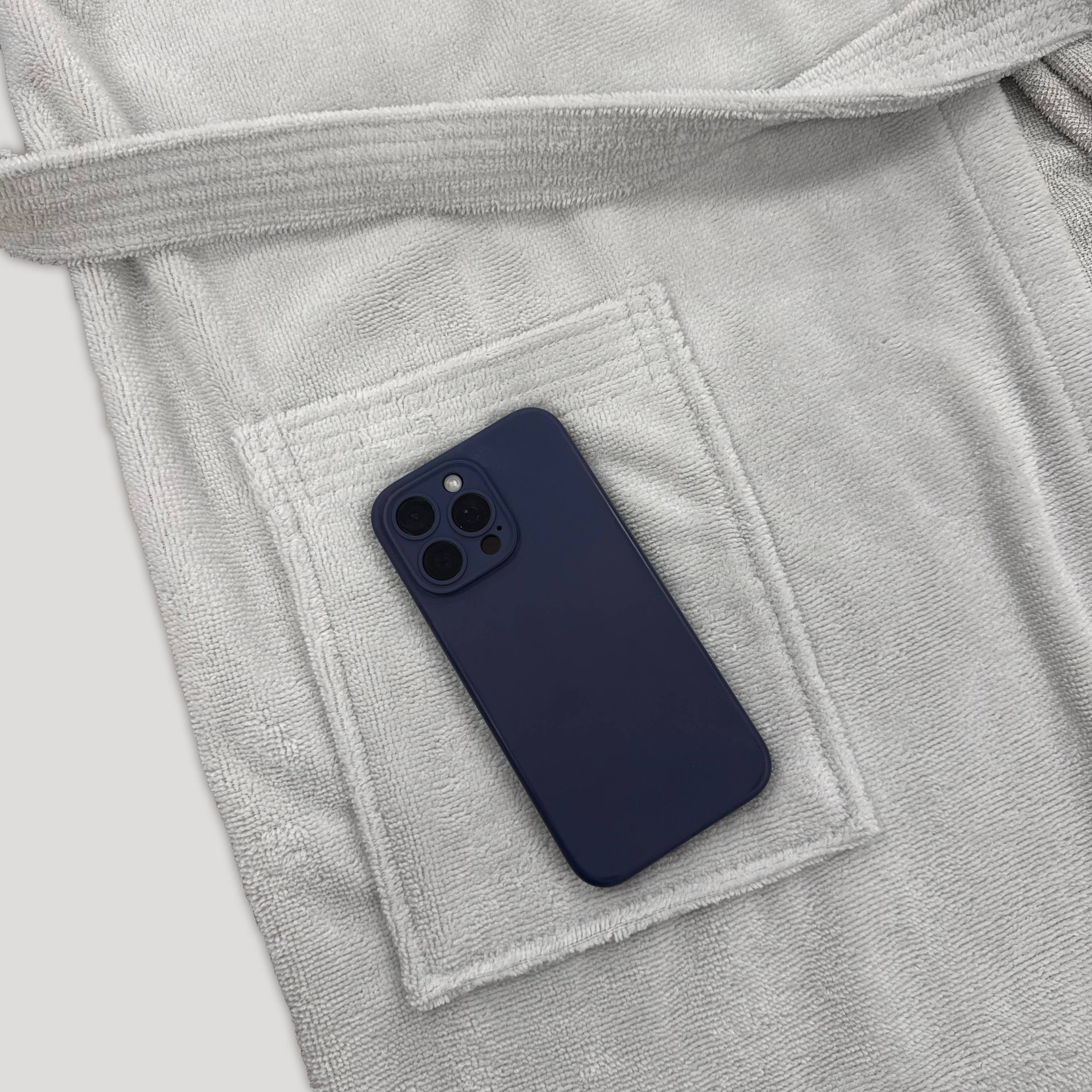 Allure Bath Fashions – Engroshandel Morgenkåbe - Unisex – Unisex badekåbe - Dobbeltstruktureret velour frotté morgenkåbe4