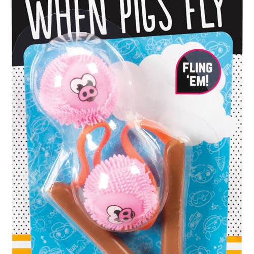 Toysmith - Wholesale Slingshot - Kids - Yay! When Pigs Fly Slingers0