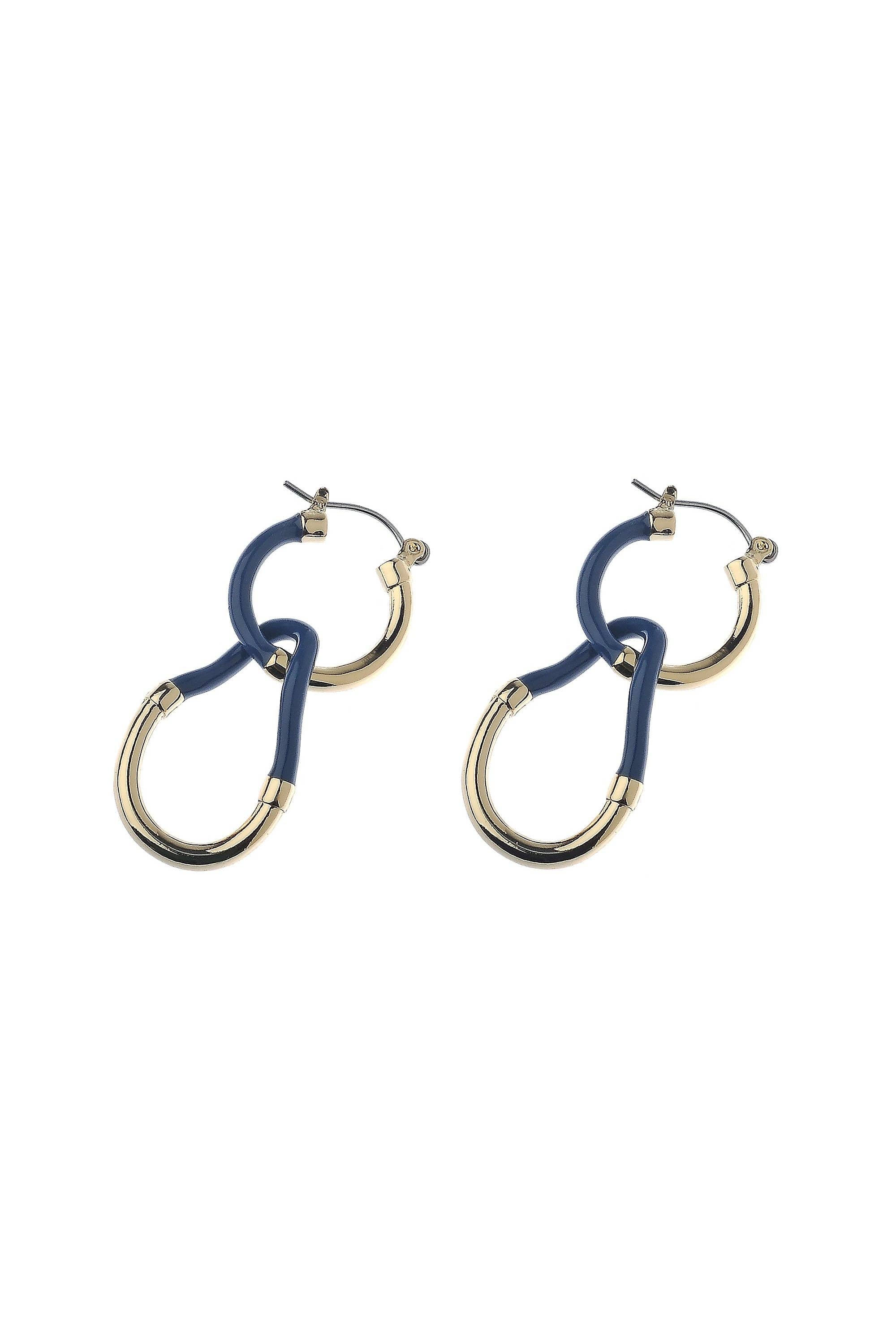 Oceanic Jewellers - Majique London - Wholesale Hoop Earrings - Luxe Cascade Fusion Elegance Drop Earring3