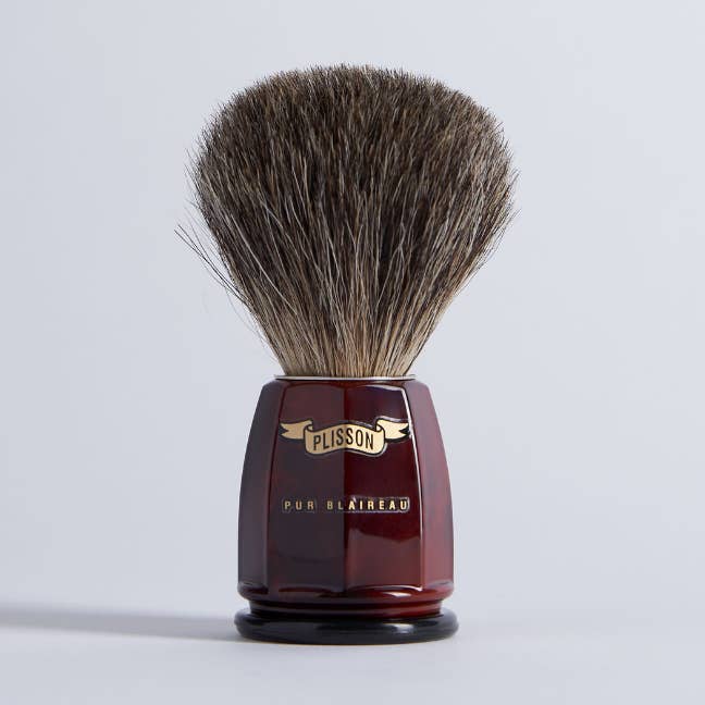 Texugo Essencial Faceta Lupa de Nogueira Cinza da Rússia por atacado de Plisson 1808