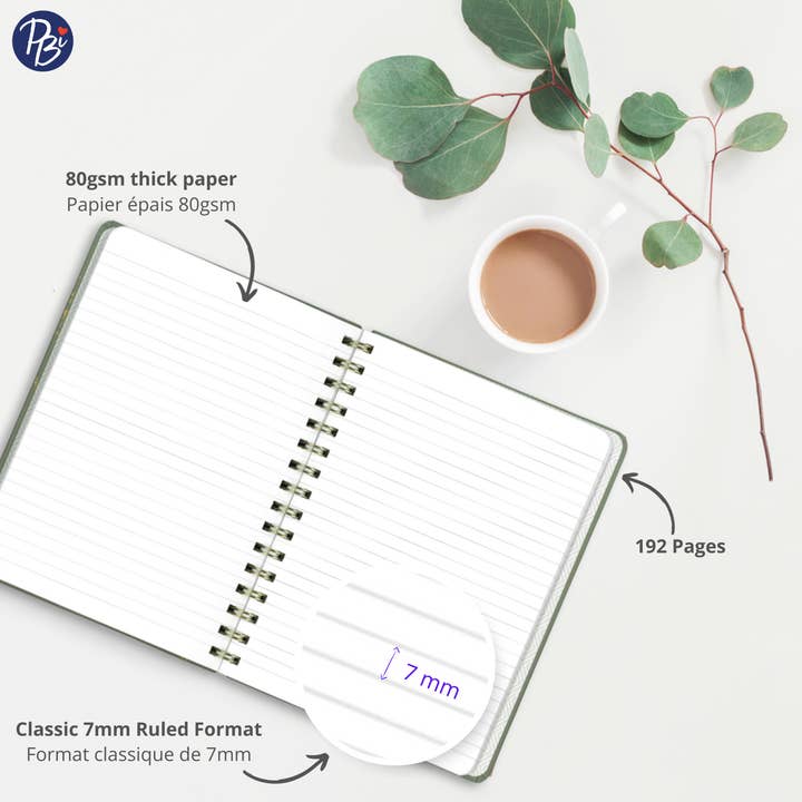 pierrebelvedere.com - Wholesale Notebook - Pierre Belvédère - notebook - fleurs dorées5