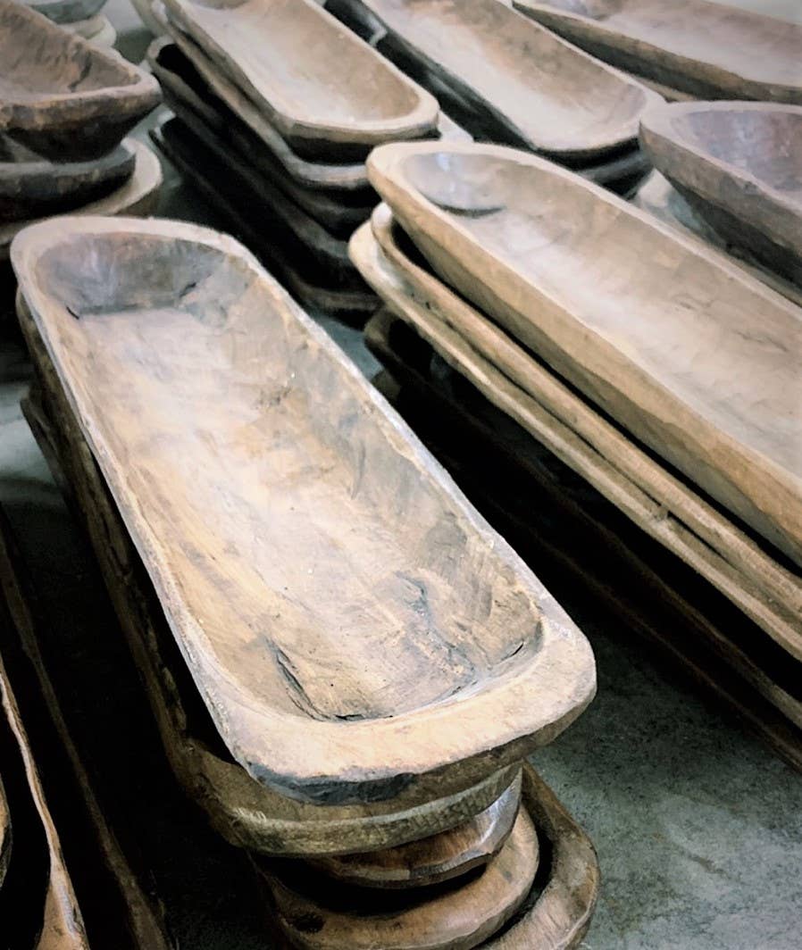 Stash Style - Vendita all'ingrosso Ciotole/Piatti decorativi - Ciotola per baguette intagliata a mano1