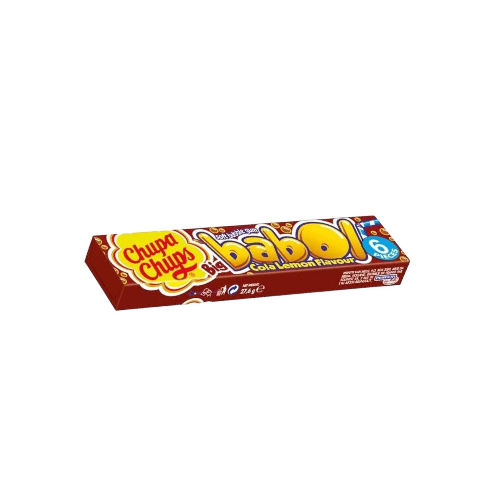 Made in eatalia - Wholesale Chewing Gum - Chupa Chups Big Babol Cola Lemon Flavour