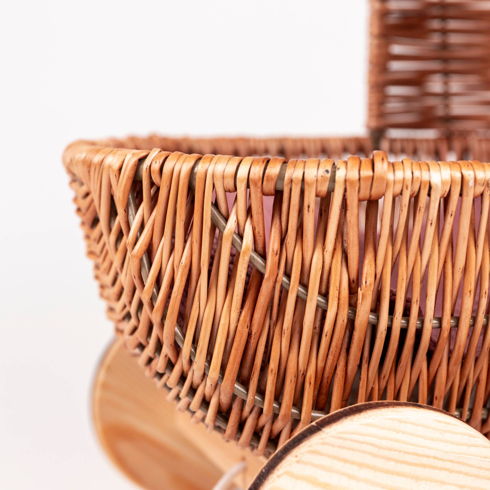 Egmont - Wholesale Doll Stroller - Kids - Small Wicker Pram8