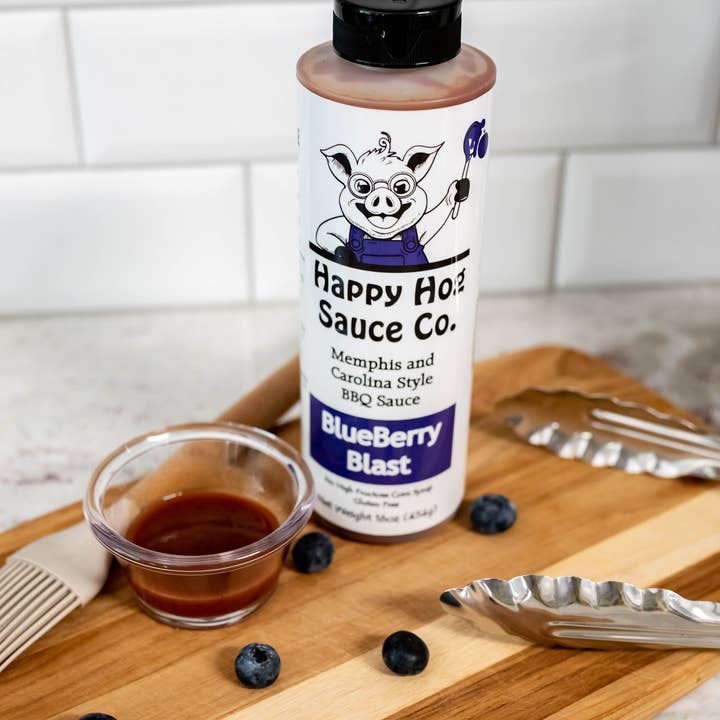 Happy Hog Sauce Co. - Wholesale BBQ sauce - Blueberry Blast1