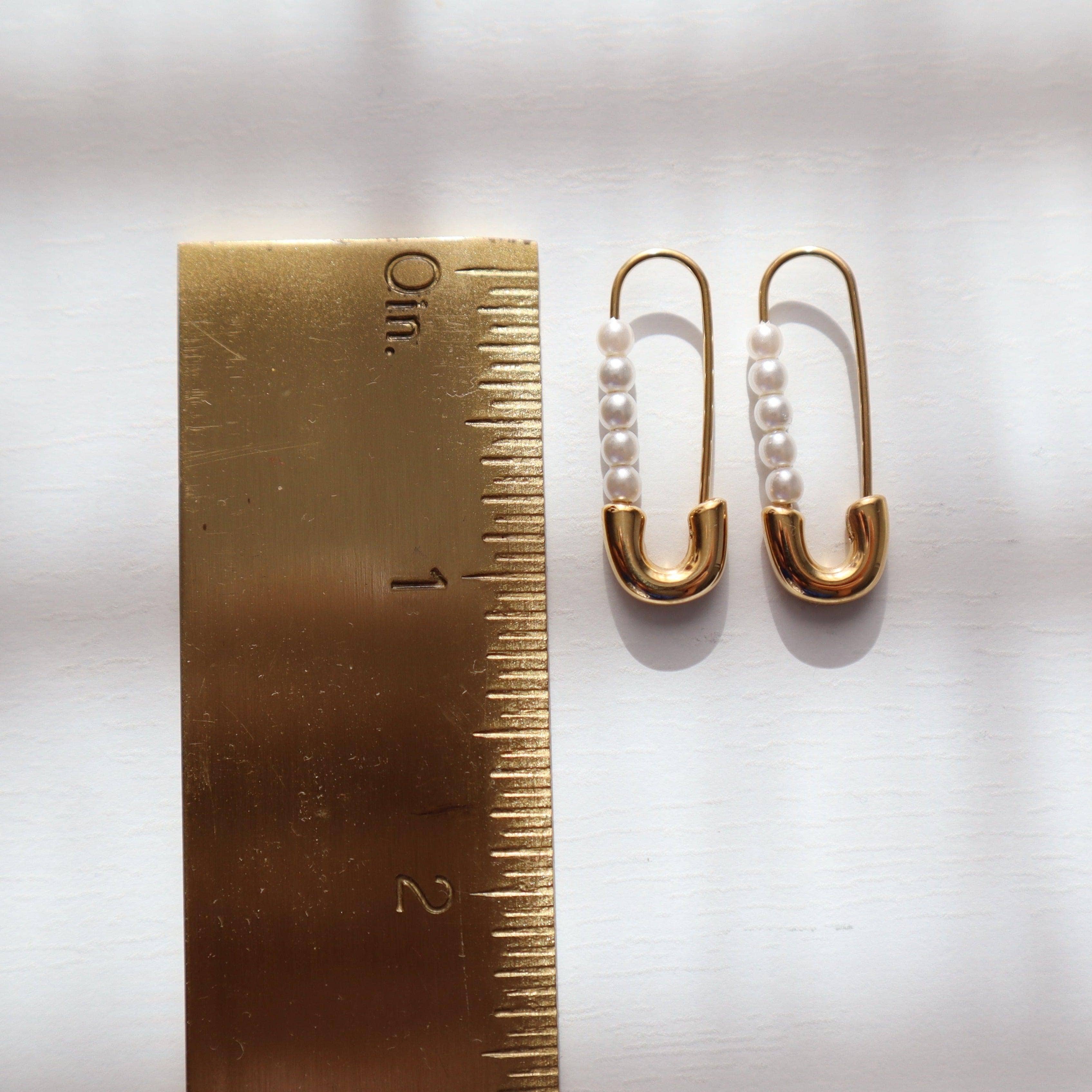 JESSA Jewelry - Wholesale Dangle Earrings - Safety Pin Earrings3