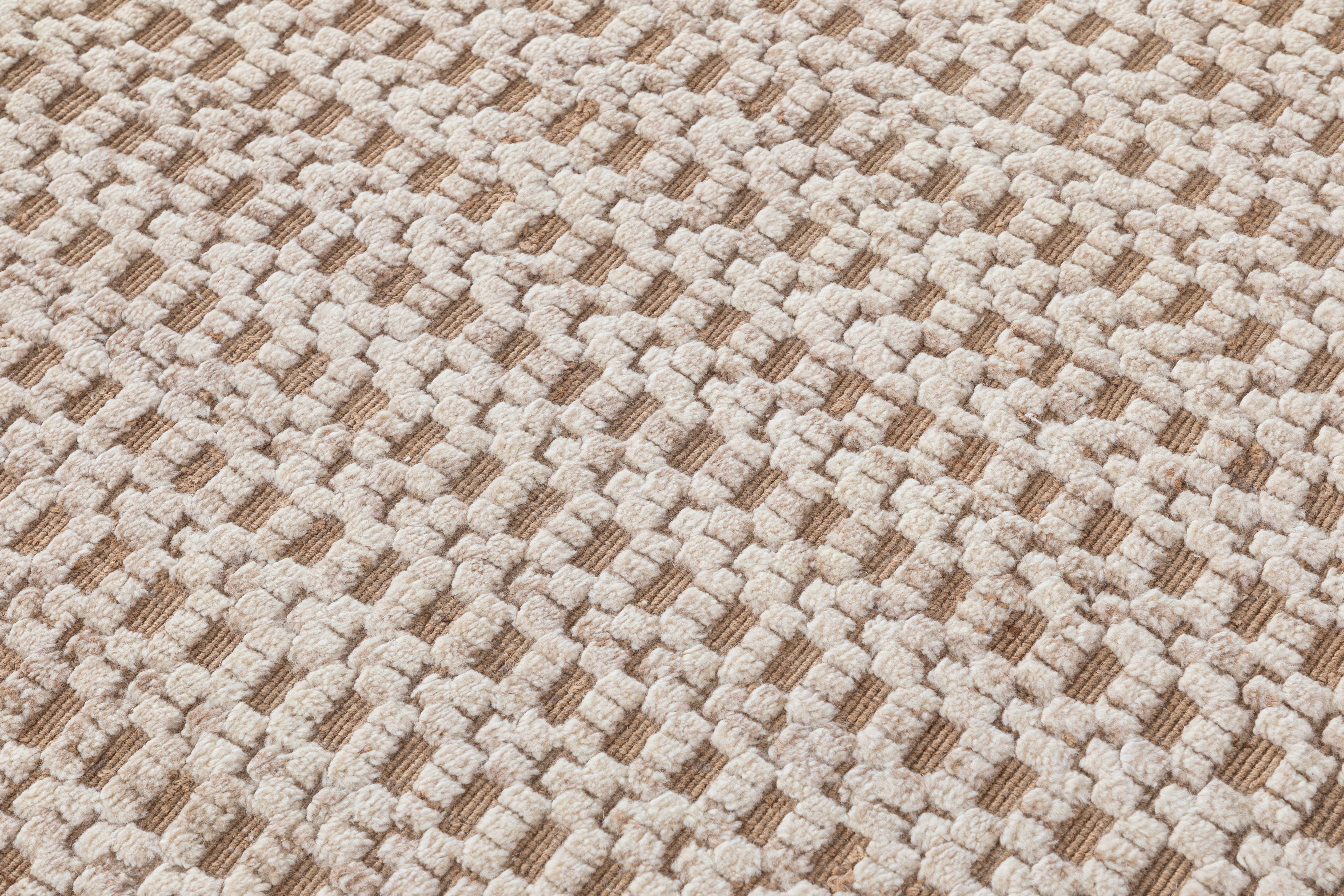 Neutre Tapis de zone neutre Durian Hearth en vente sur Faire0