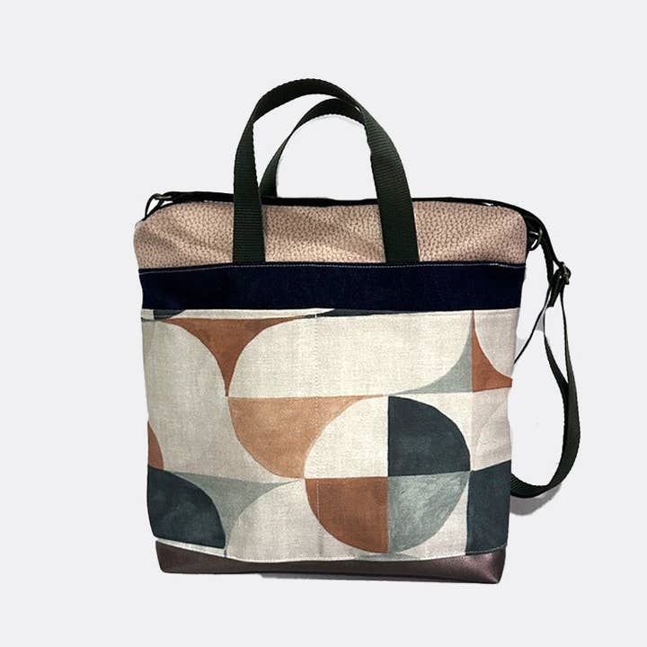 LICHIS BLANCOS - Wholesale Tote Bag - Women's - ARLES GEOMETRY