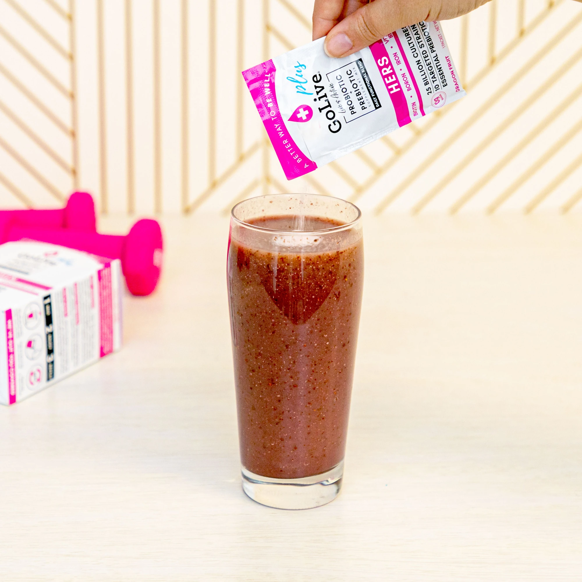 GoLive & Lively Wellness - Venta al por mayor Suplementos/vitaminas para beber - Hers for Women Synbiótico (probióticos+prebiótico) 10-Ct4