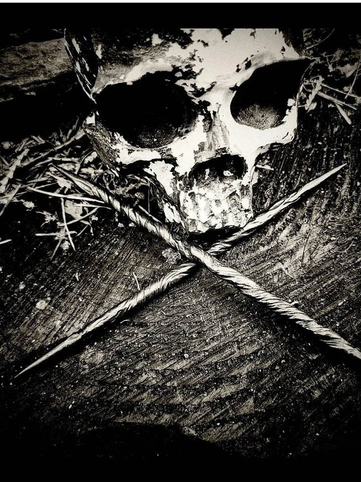 Coffin Nail candle Scribe for wholesale by Troll Cunning Forge