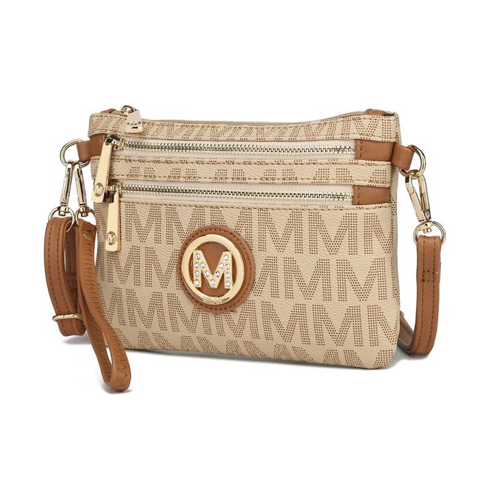 Bolsa feminina Geneve Crossbody & Wristlet da Mia K. por atacado de MKF Collection
