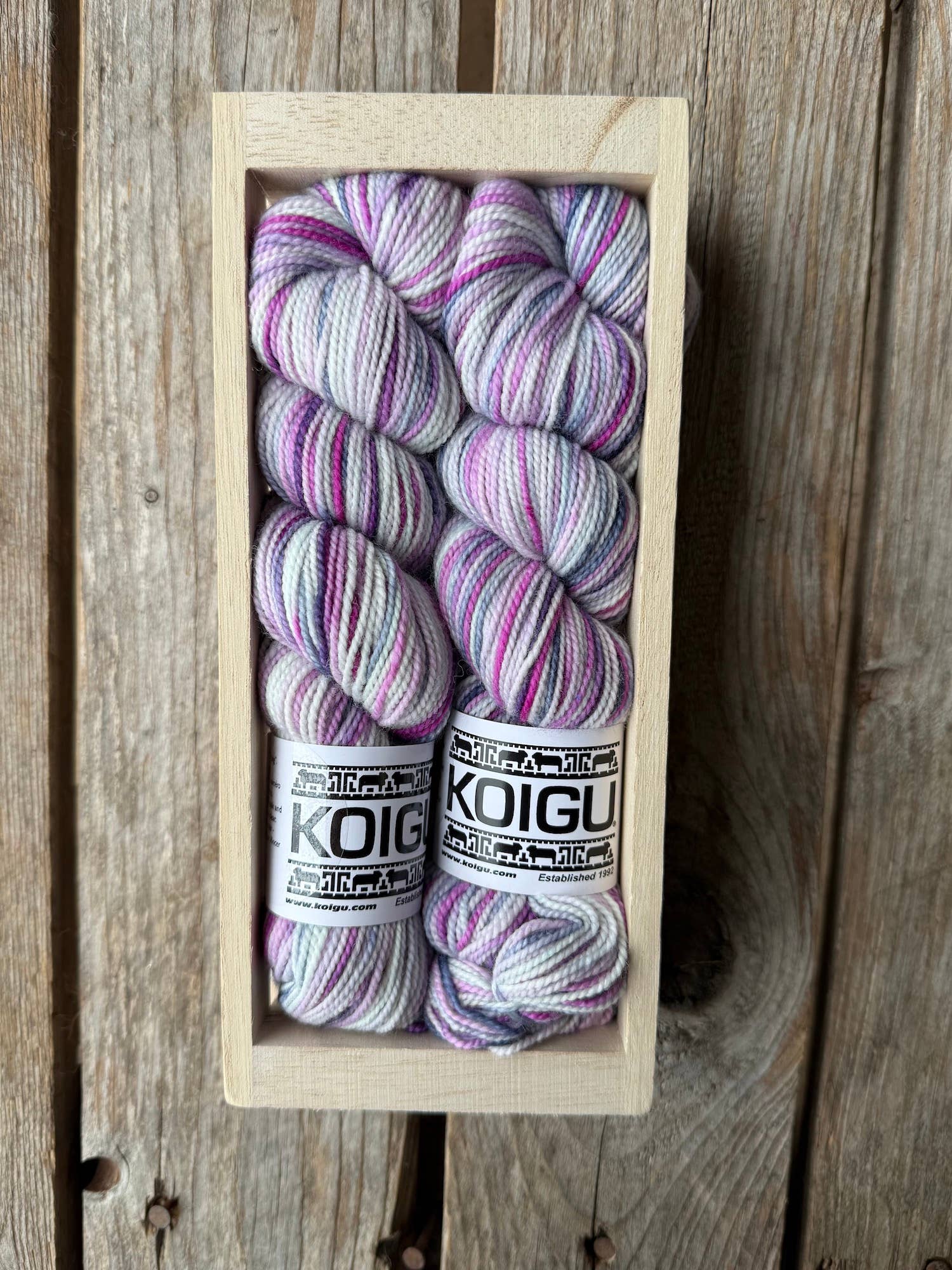 Koigu Wool Designs - Wholesale Yarn - Koigu Sock Crate2