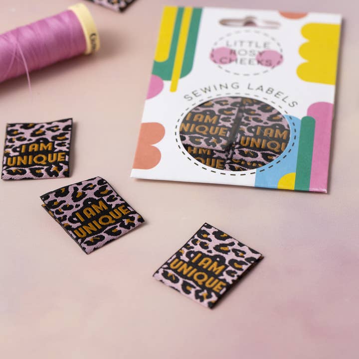 Little Rosy Cheeks - Wholesale Fabric - I AM UNIQUE 2.0 - Sewing Labels Tags4