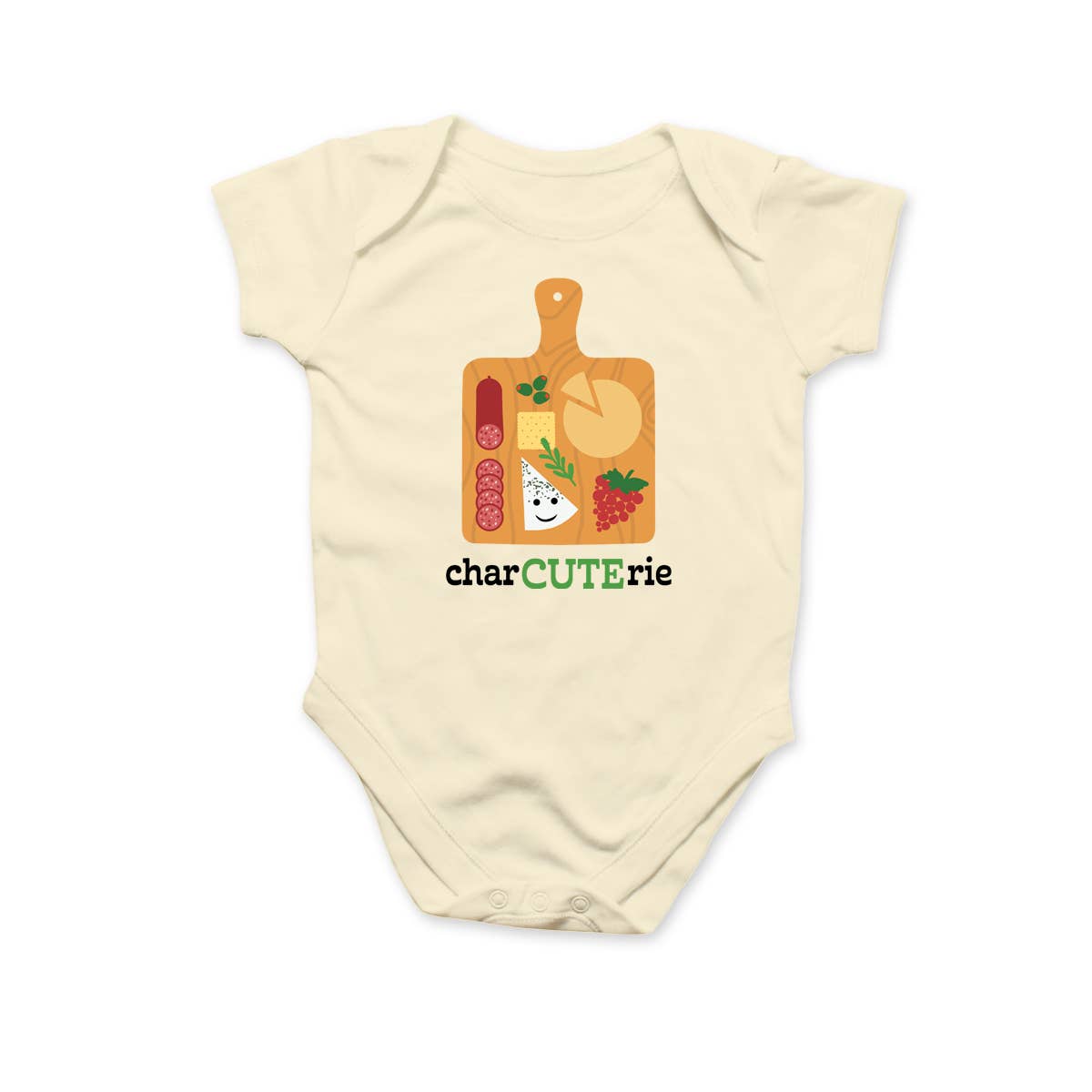 Rock Scissor Paper - Wholesale Bodysuit (Non-Footed) - Baby - CharCUTErie Baby Bodysuit2