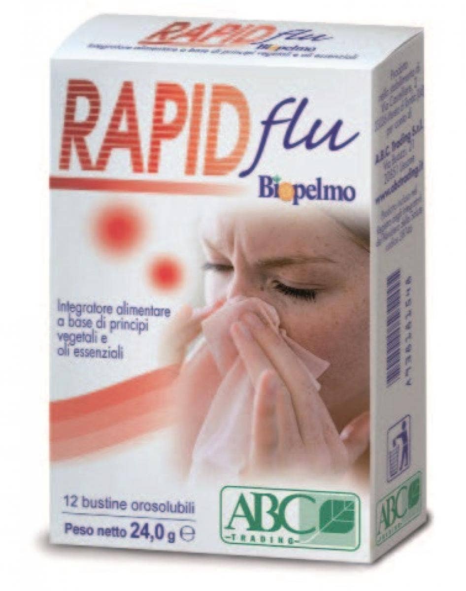 pirotta srl - Wholesale Oral Supplement/Vitamin - Rapid Flu Supplement with Plant Extracts and Essential Oils 12 Pcs0