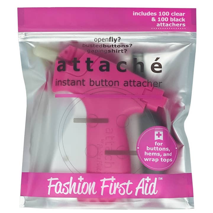 Fashion First Aid - Wholesale Sewing Button/Snap - Attaché: Instant Button Attacher no sew mini sewing machine0