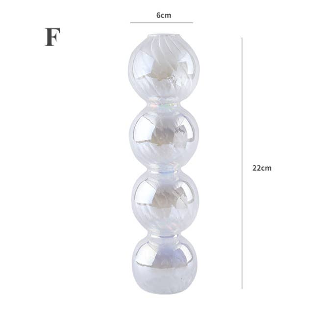 IVORE.GROUP (We cover All Import duty) - Wholesale Candle Holder - Nordic Rainbow Glass Vase / Candle Holder5