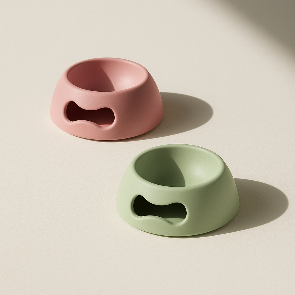 United Pets - Wholesale Pet Bowl - Cat/Dog - Indestructible eco-friendly bowl for dogs and cats - S4