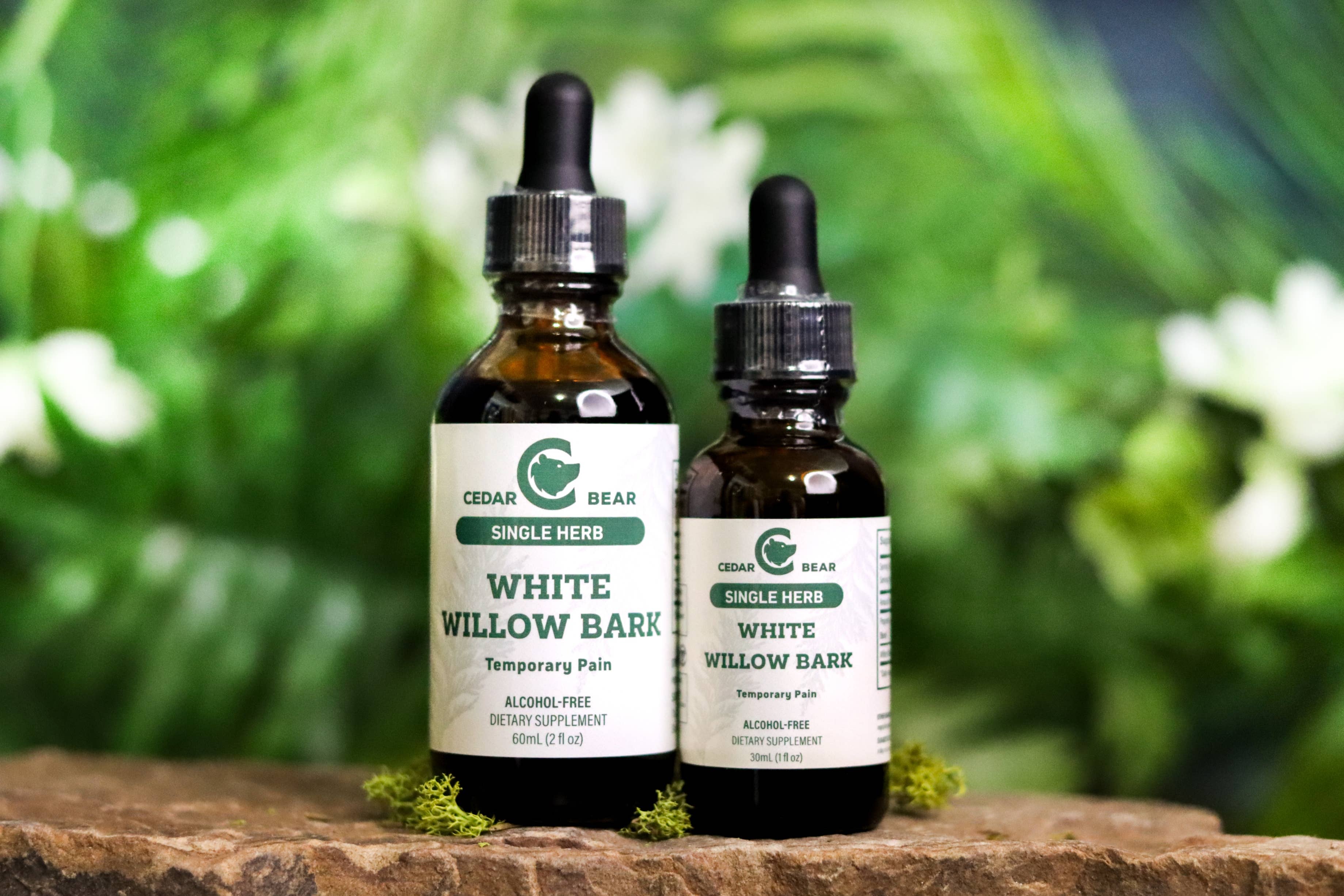 Cedar Bear Naturales - Wholesale Oral Supplement/Vitamin - White Willow Bark (Single Herb)1