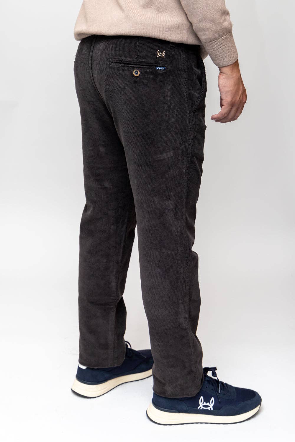 Custi Mikelo: Made in Spain - Wholesale Pants - Men's - Chocolate Brown Corduroy Pants2