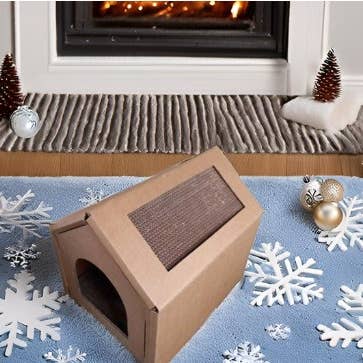 Designer Pet Products, LLC - Wholesale Krabpaal - Kat - Kattenhuis met krabplanken – Middelgroot, Duurzaam