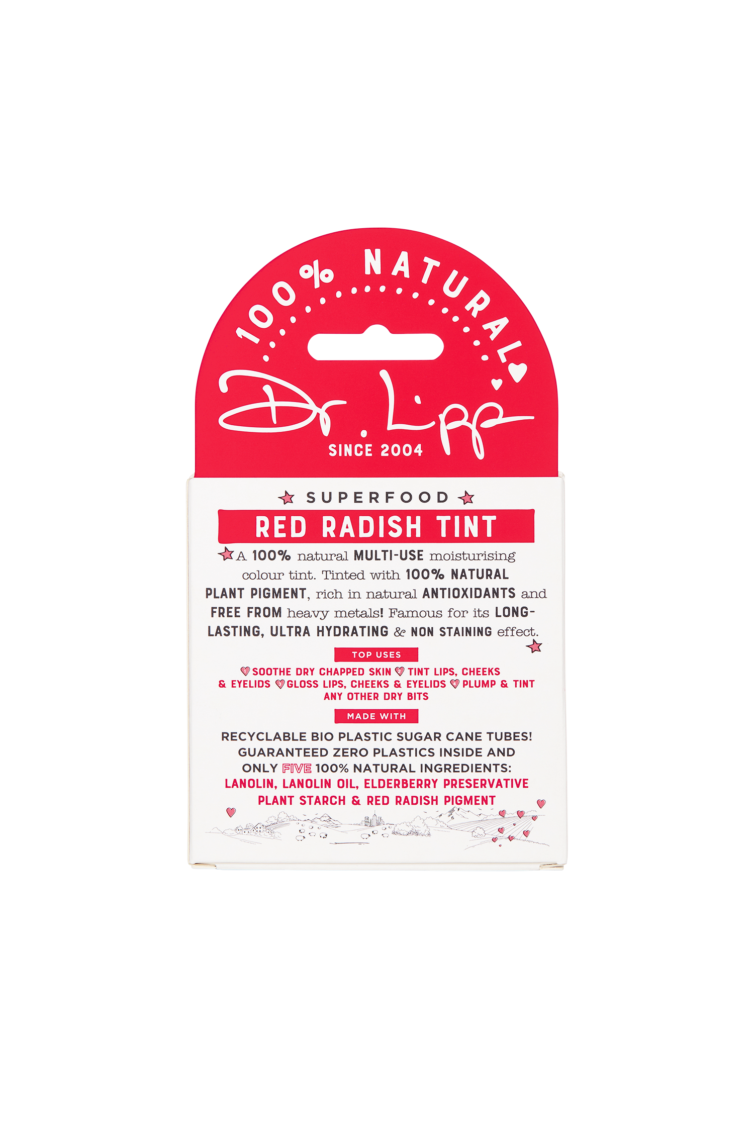 Dr.Lipp - Wholesale Lip Stain/Dye/Tint - Dr.Lipp Superfood Red Radish Lip Tint 8ml 3