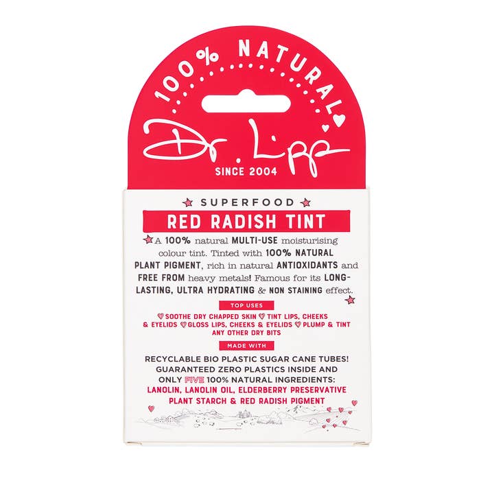 Dr.Lipp - Wholesale Lip Stain/Dye/Tint - Dr.Lipp Superfood Red Radish Lip Tint 8ml 3