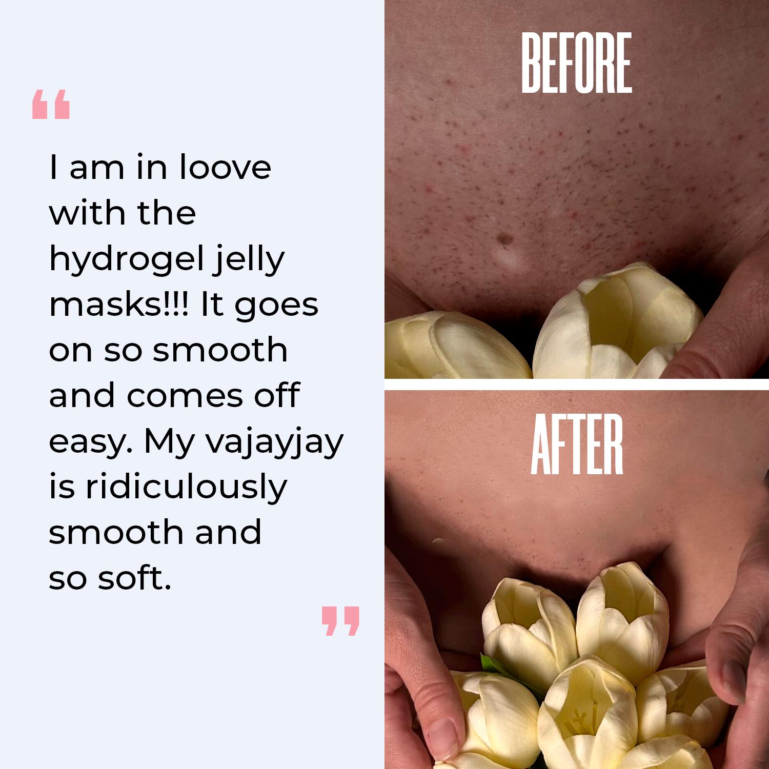 Divine Derriere - Vendita all'ingrosso Maschera viso - Kit hydrogel vajacial - acido ialuronico7