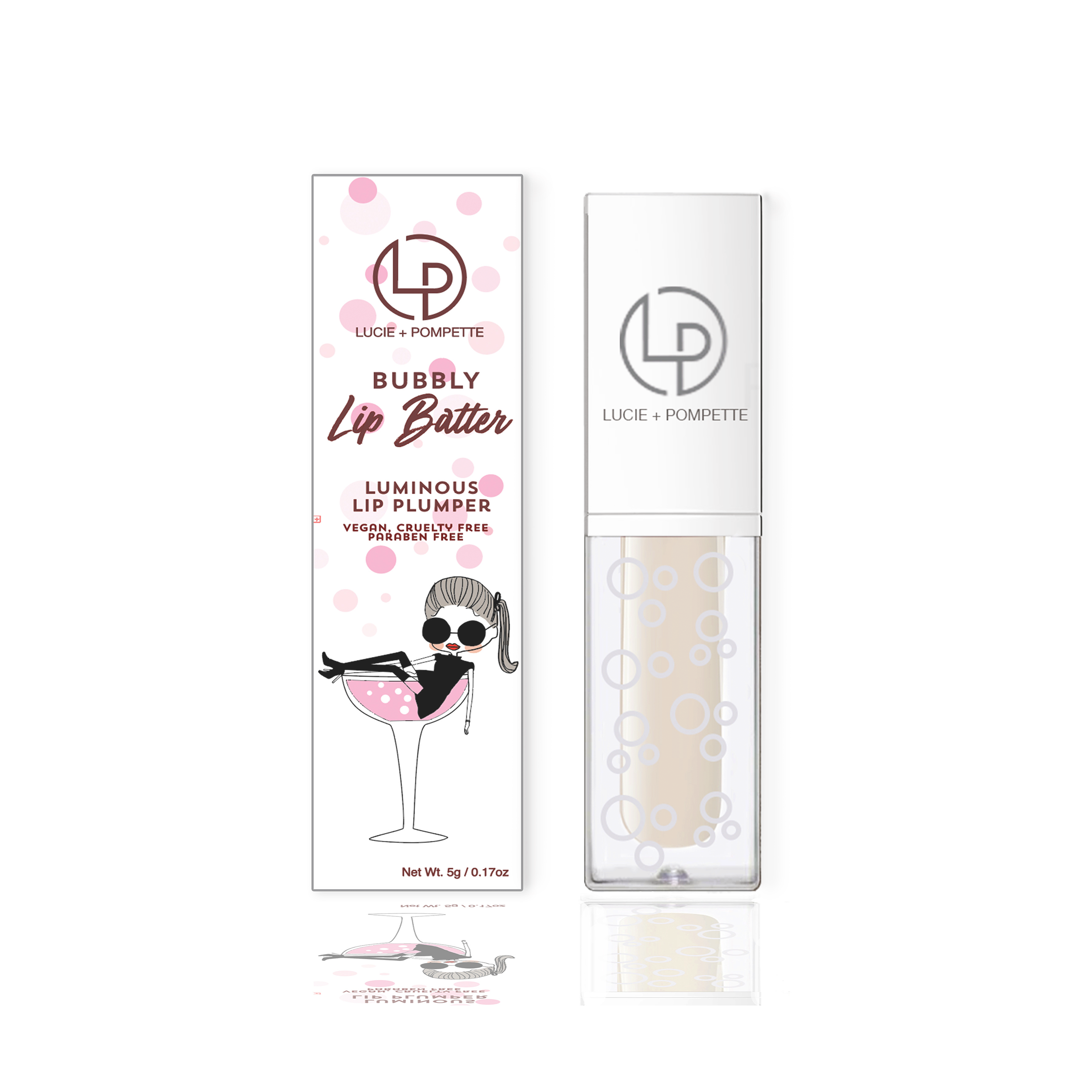 Wholesale Bubbly Lip Batter - Illume (Clear Luster) for your store - Faire