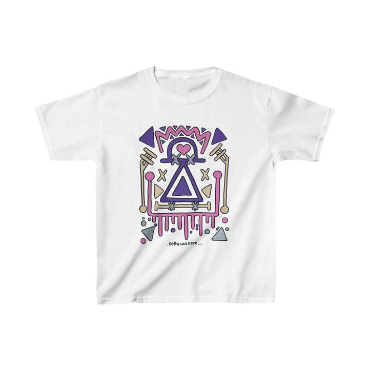 Tee Heavy Cotton™ para Criança por atacado de Netty Was Here